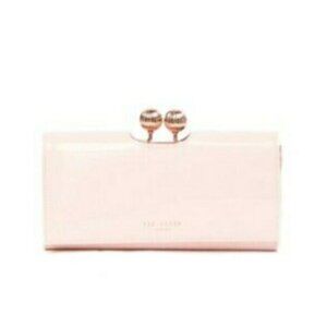 TED BAKER Felicee Patent Leather Matinee Purse Clutch Wallet